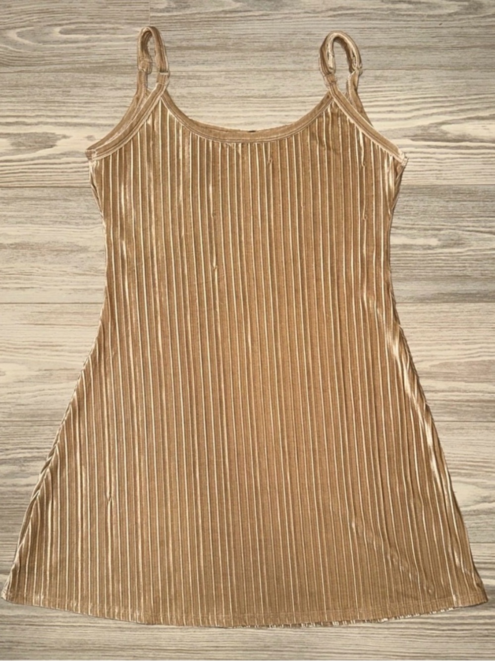 American Eagle Outfitters Velvet Soft Pink Tank Mini Dress - Picture 5 of 10